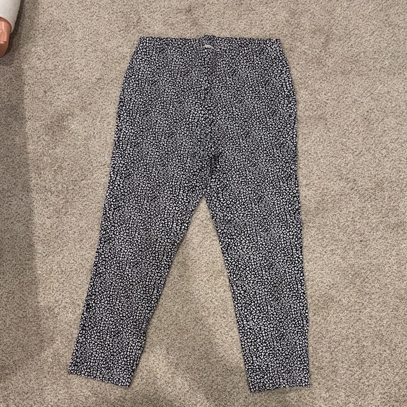 Michael Kors Black and White Patterned Trousers - Picture 2 of 2